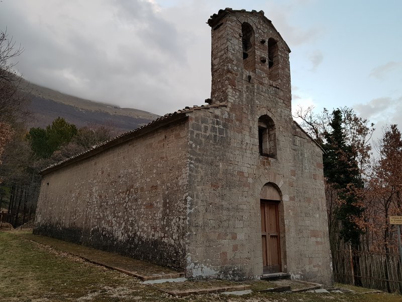 Chiesa di Santa Cristina - Caso - Sant'Anatolia di Narco